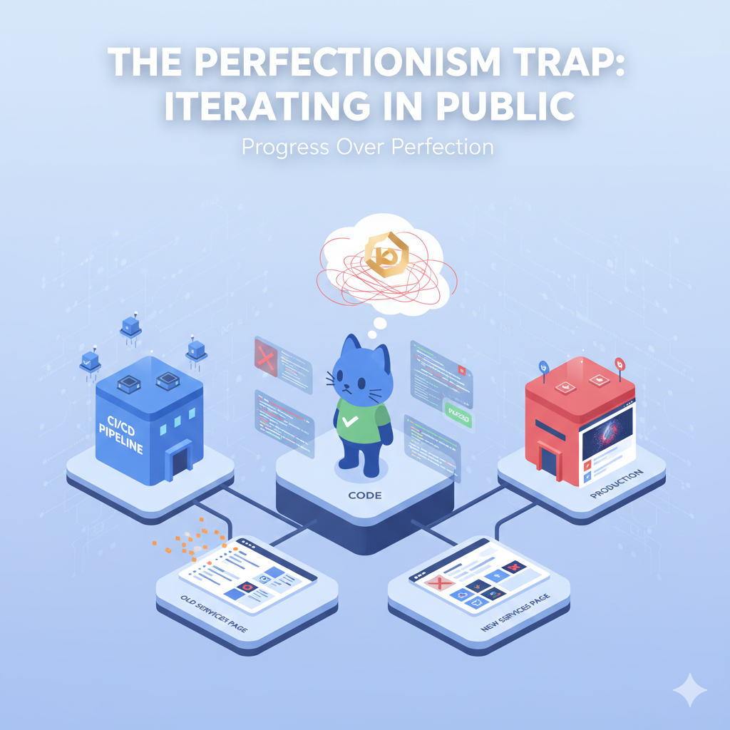 The Perfectionism Trap: AI, Animations, and Iterating in Public